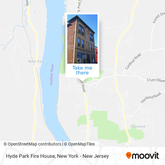 Mapa de Hyde Park Fire House