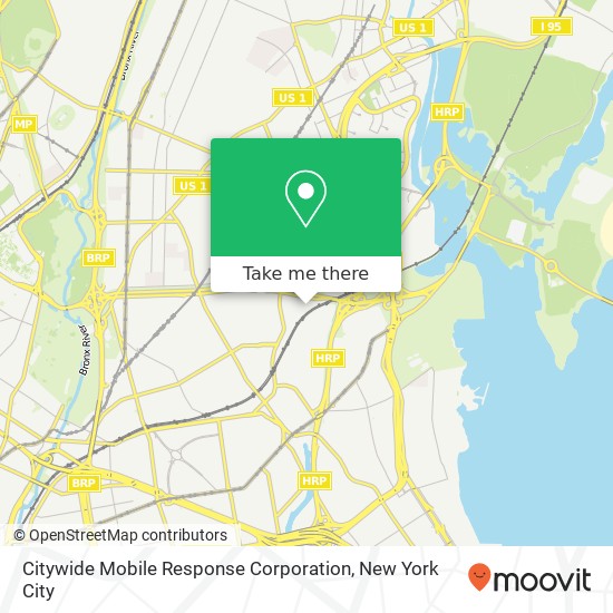 Citywide Mobile Response Corporation map