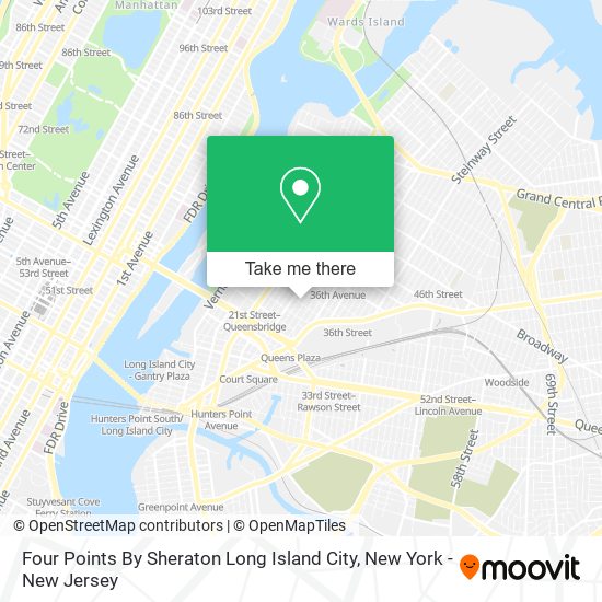 Mapa de Four Points By Sheraton Long Island City