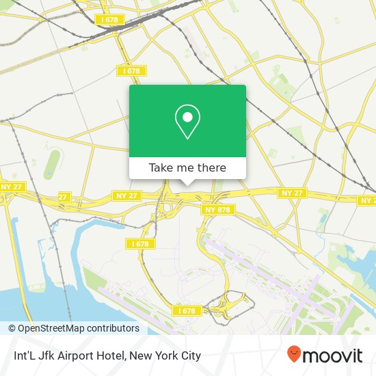 Int'L Jfk Airport Hotel map