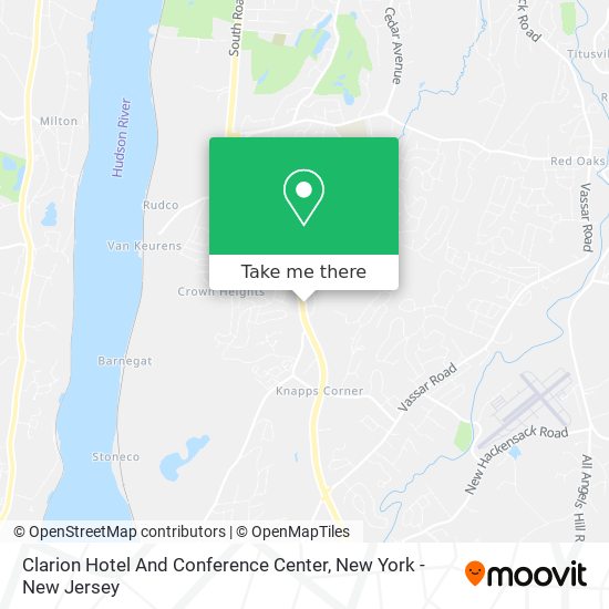 Clarion Hotel And Conference Center map