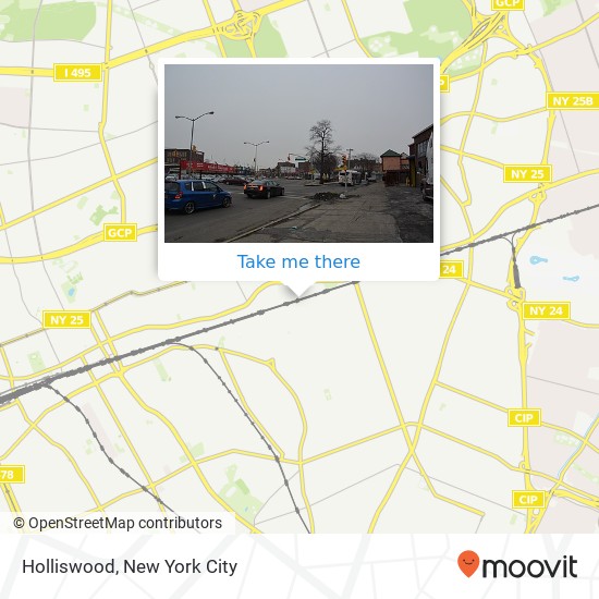 Holliswood map