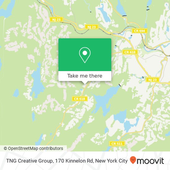 TNG Creative Group, 170 Kinnelon Rd map