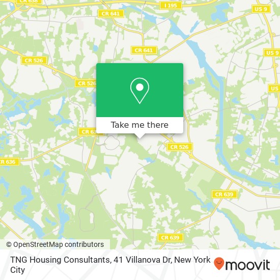 TNG Housing Consultants, 41 Villanova Dr map