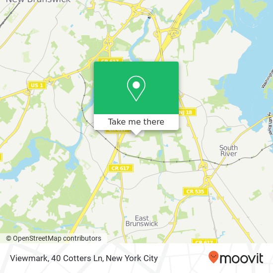 Mapa de Viewmark, 40 Cotters Ln
