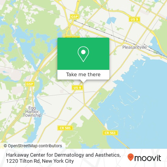 Harkaway Center for Dermatology and Aesthetics, 1220 Tilton Rd map