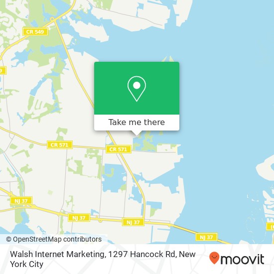 Walsh Internet Marketing, 1297 Hancock Rd map