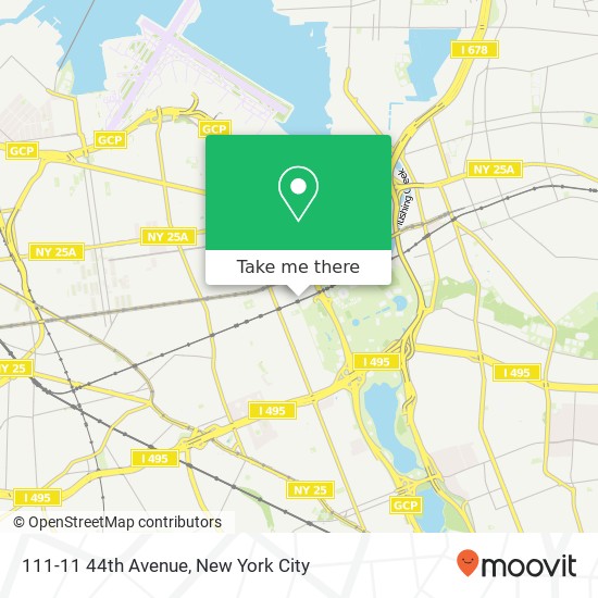 Mapa de 111-11 44th Avenue