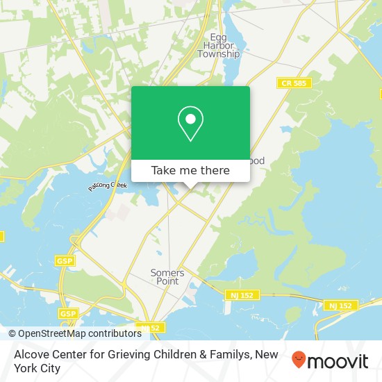 Mapa de Alcove Center for Grieving Children & Familys