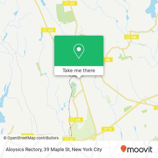 Mapa de Aloysics Rectory, 39 Maple St