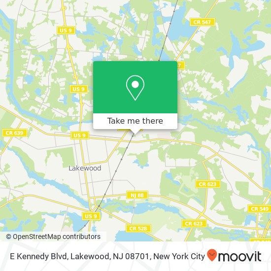 E Kennedy Blvd, Lakewood, NJ 08701 map