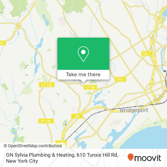 GN Sylvia Plumbing & Heating, 610 Tunxis Hill Rd map