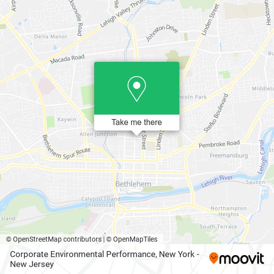 Mapa de Corporate Environmental Performance