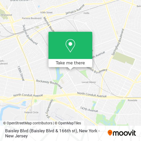Baisley Blvd (Baisley Blvd & 166th st) map