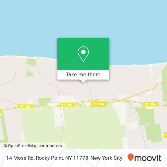 14 Moss Rd, Rocky Point, NY 11778 map