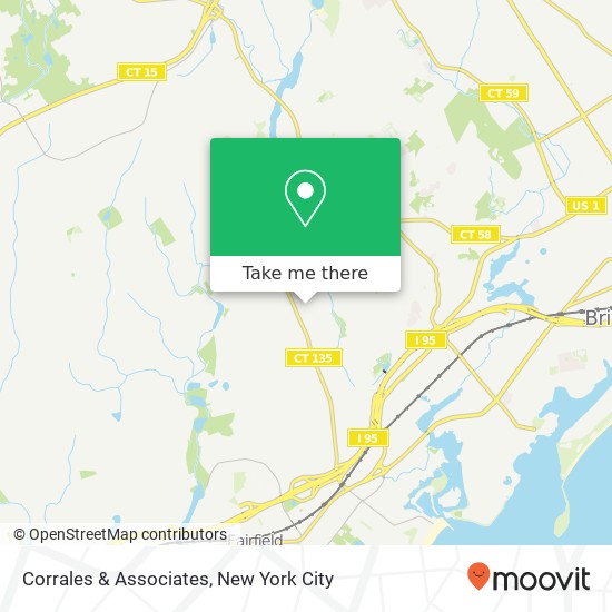 Mapa de Corrales & Associates, 119 Larkspur Rd