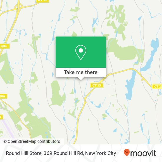 Mapa de Round Hill Store, 369 Round Hill Rd