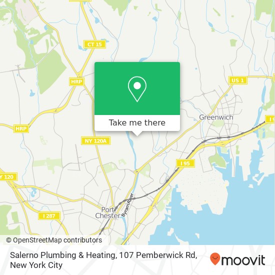 Salerno Plumbing & Heating, 107 Pemberwick Rd map