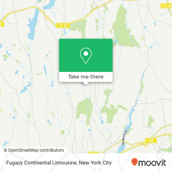 Mapa de Fugazy Continental Limousine