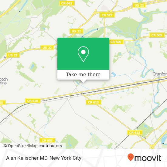 Alan Kalischer MD, 134 S Euclid Ave map