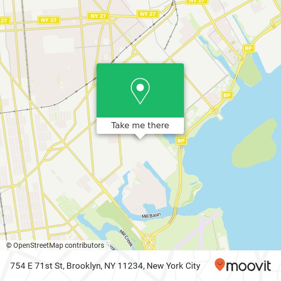 754 E 71st St, Brooklyn, NY 11234 map