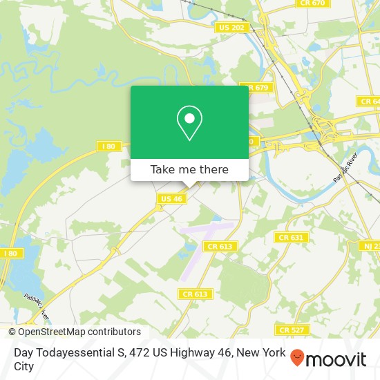 Mapa de Day Todayessential S, 472 US Highway 46