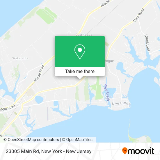 Mapa de 23005 Main Rd
