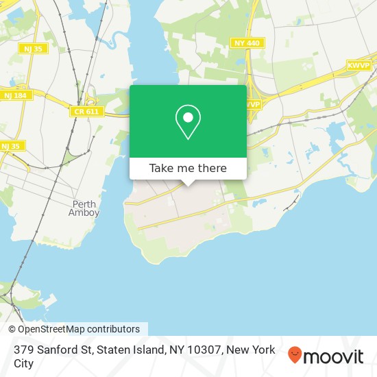 379 Sanford St, Staten Island, NY 10307 map