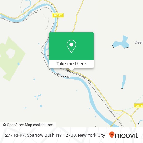 277 RT-97, Sparrow Bush, NY 12780 map