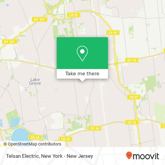 Telsan Electric map