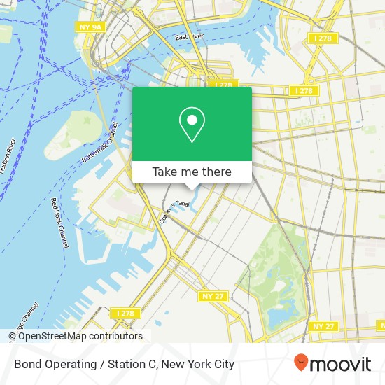 Mapa de Bond Operating / Station C