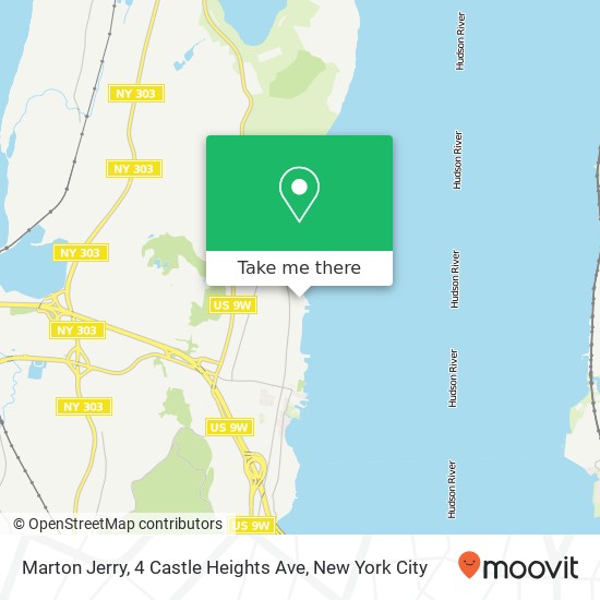 Mapa de Marton Jerry, 4 Castle Heights Ave