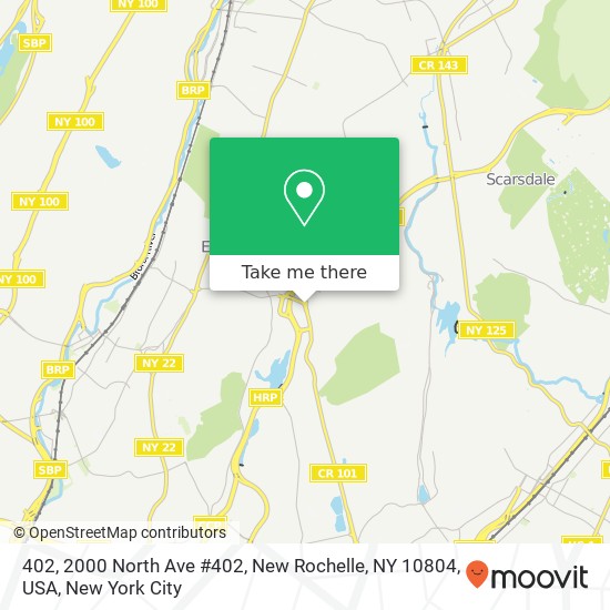 402, 2000 North Ave #402, New Rochelle, NY 10804, USA map