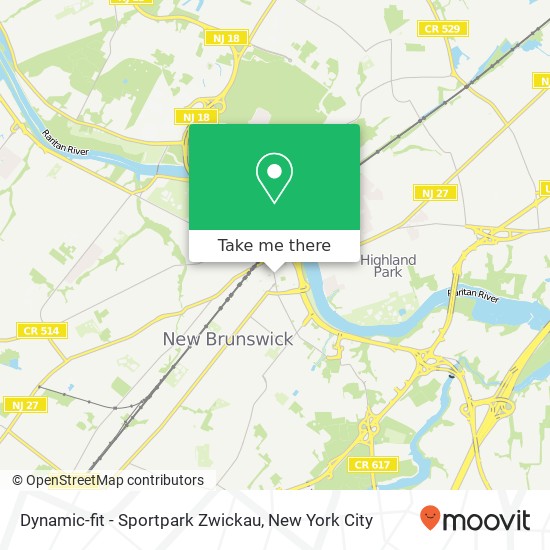 Mapa de Dynamic-fit - Sportpark Zwickau