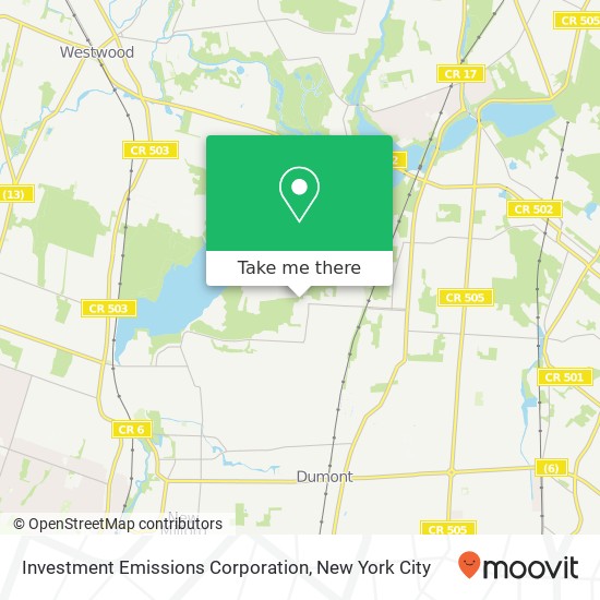 Investment Emissions Corporation map