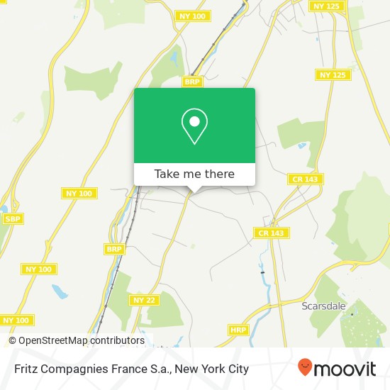 Fritz Compagnies France S.a. map