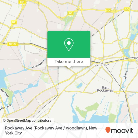 Rockaway Ave (Rockaway Ave / woodlawn), Valley Stream, NY 11581 map