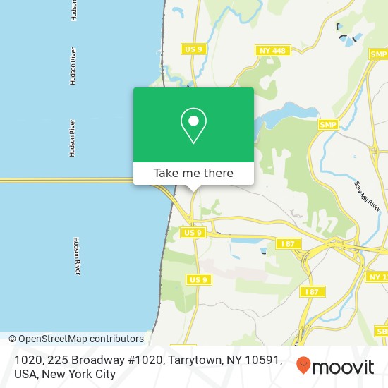 1020, 225 Broadway #1020, Tarrytown, NY 10591, USA map