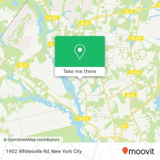 1902 Whitesville Rd, Toms River, NJ 08755 map