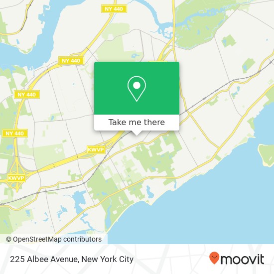 225 Albee Avenue, 225 Albee Ave, Staten Island, NY 10312, USA map
