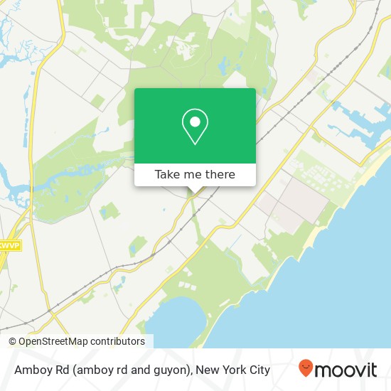 Amboy Rd (amboy rd and guyon), Staten Island, NY 10306 map