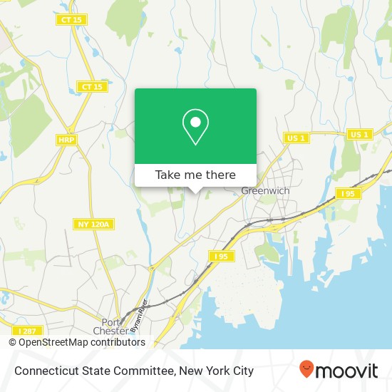 Mapa de Connecticut State Committee