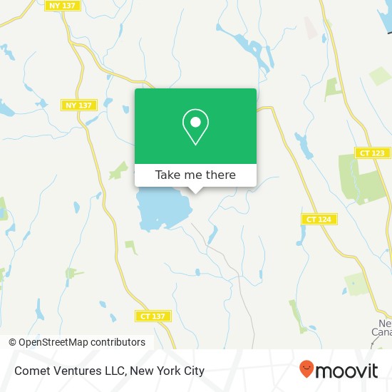 Mapa de Comet Ventures LLC