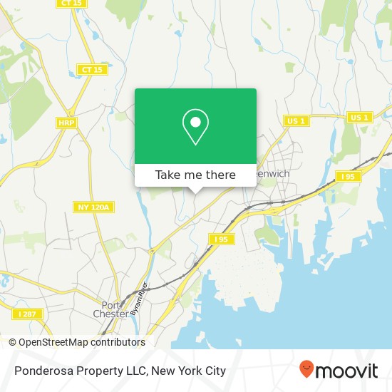 Mapa de Ponderosa Property LLC