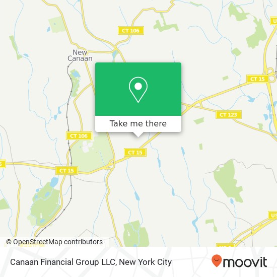 Mapa de Canaan Financial Group LLC