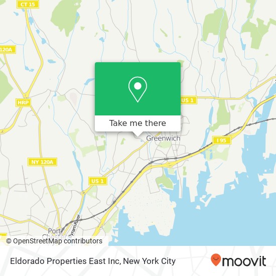 Eldorado Properties East Inc map