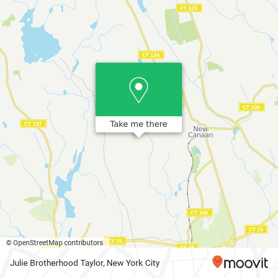 Mapa de Julie Brotherhood Taylor