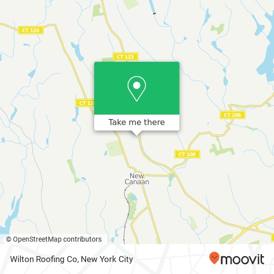 Wilton Roofing Co map