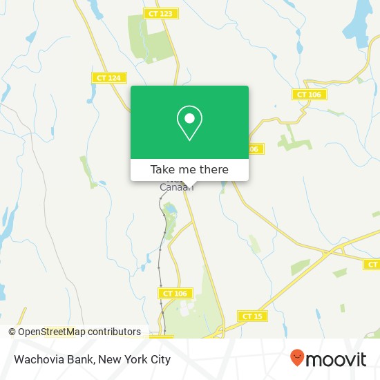 Wachovia Bank map