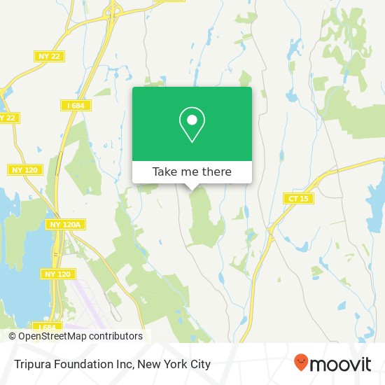 Mapa de Tripura Foundation Inc